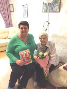 Поздравляем с 100-летним юбилеем ПИРОЖЕНКО Нину Васильевну, ветерана Великой Отечественной войны, участницу Сталинградской битвы, получателя социальных услуг АНО СОН «Опора»!