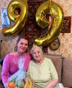 Поздравляем с 99-летием Лидию Ивановну Петрову