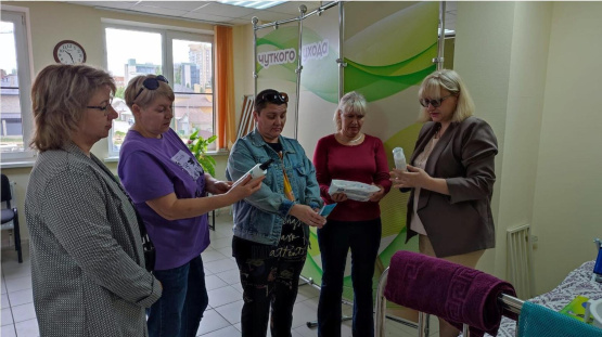 «Образовательная среда» в Центре чуткого ухода АНО СОН «Опора» для социальных работников Краснооктябрьского района  