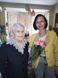Поздравляем с 100-летним юбилеем Золотенкову Зинаиду Леонтьевну, получателя социальных услуг АНО СОН «Опора»
