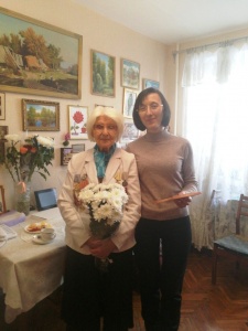 Поздравляем с 95-летием БИРЮКОВУ Анастасию Васильевну, ветерана Великой Отечественной войны, участницу Сталинградской битвы! 