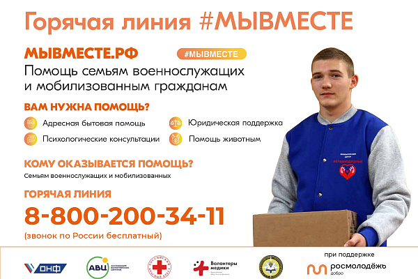 Информация о деятельности штабов #МЫВМЕСТЕ