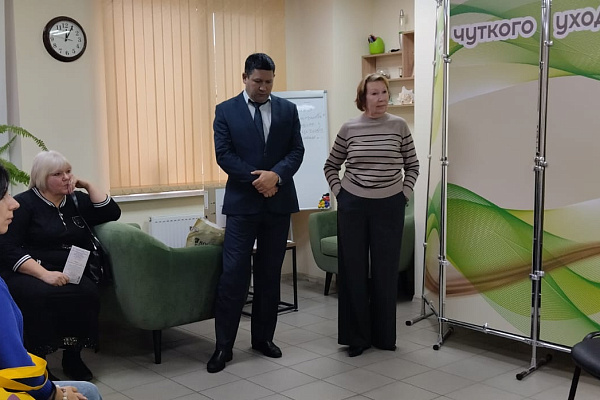 АНО СОН «Опора» посетили представители фонда Елены и Геннадия Тимченко 