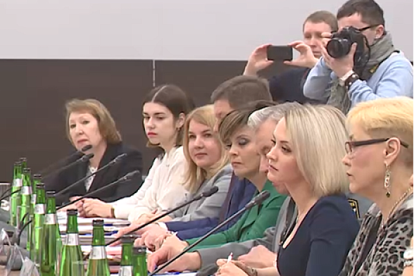 Выступление Г.А. Булгаковой, директора АНО СОН "Опора" на встрече Председателя Государственной Думы В. Володина с руководителями общественных организаций региона