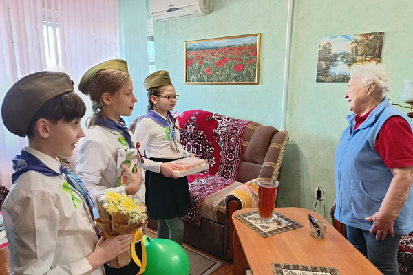 Посещение получателя социальных услуг "Опоры" - жителя блокадного Ленинграда
